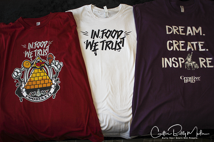 T Shirts available at Creative Bully Media