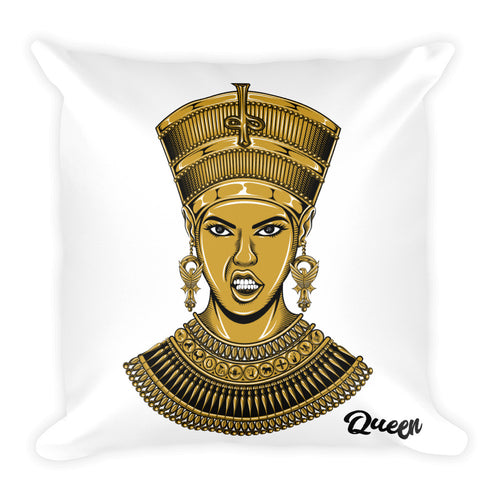 Black & White King Queen Square Pillow