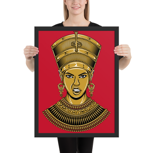 Nefertiti Framed poster